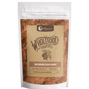 Nutra Organics-Organic Cacao Powder in a 1 Kg container
