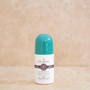 Eco by Sonya Driver - Coconut Deodorant in a 60 ml travel size roll on
