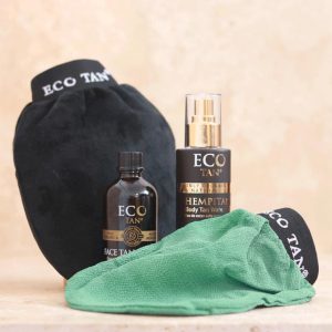 Eco Tan Complete Tanning Pack with Hempitan plus application and tan removal mitts