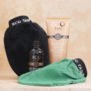 Eco Tan Complete Tanning Pack with Winter Sking plus application and tan removal mitts