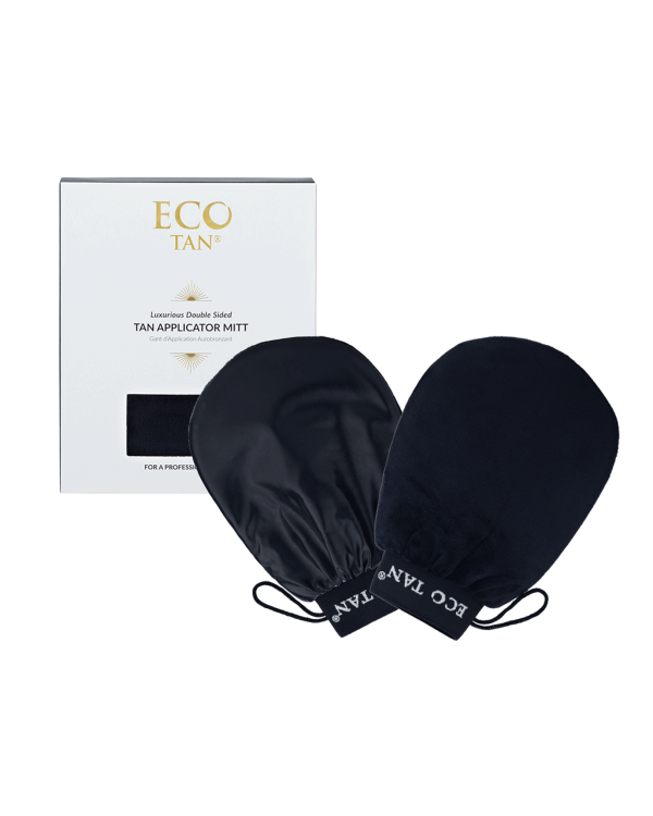 Eco Tan tan applicator mitt with box