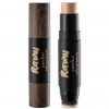 Raww - Acai Berry Glow – Illuminator & Buffing Brush in both closed and open container