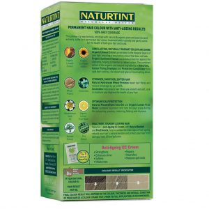 Naturtint - Natural Permanent Hair Colour 8N Wheat Germ Blonde rear package view