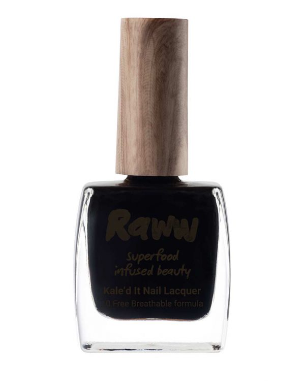 RAWW brand Kale'd It Nail Lacquer in the shade of Healthy is the New Black