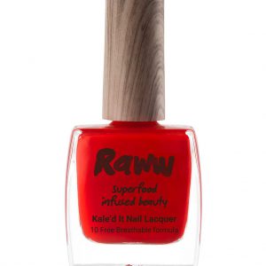 RAWW brand Kale'd It Nail Lacquer in the shade of Love Me Tomato