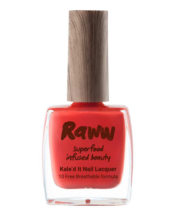 RAWW brand Kale'd It Nail Lacquer in the shade of Shake Your Pom-egranates