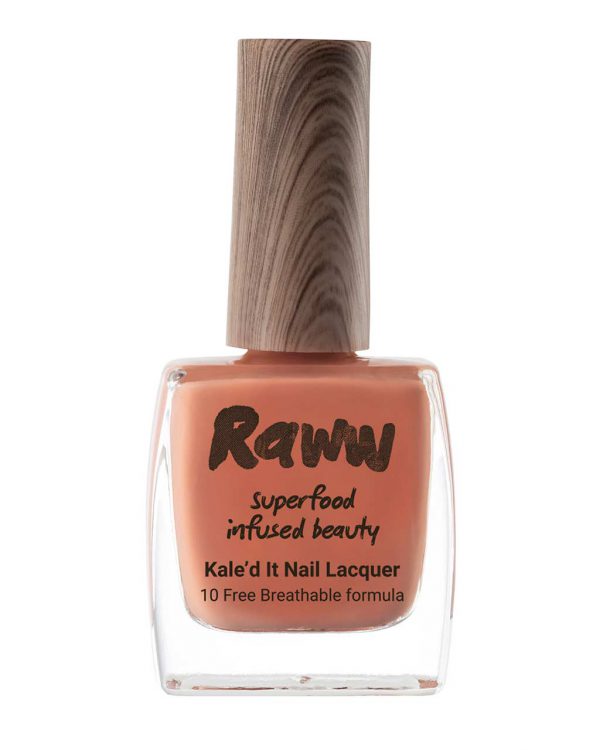 RAWW brand Kale'd It Nail Lacquer in the shade of Some Call Me Nutty