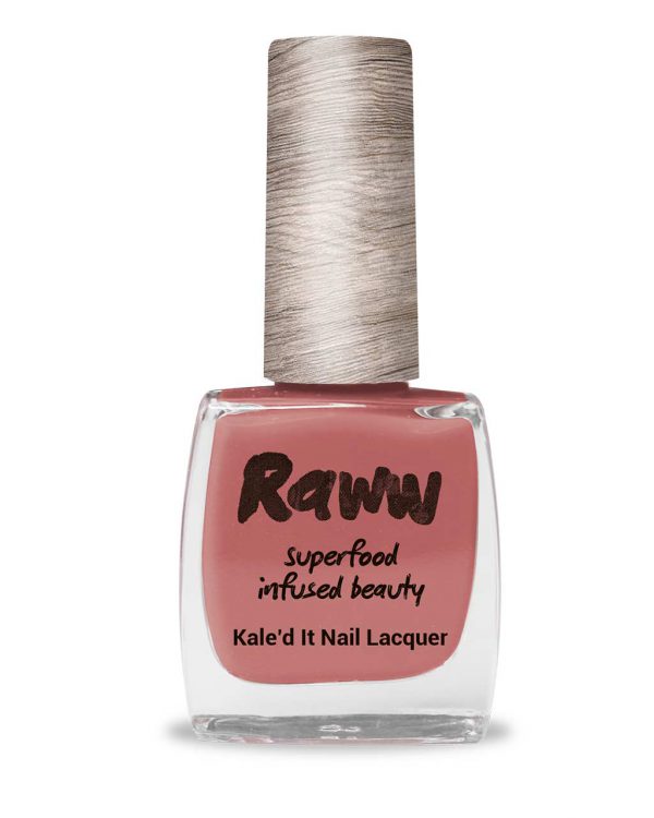 RAWW brand Kale'd It Nail Lacquer in the shade of It's A Little Chilli
