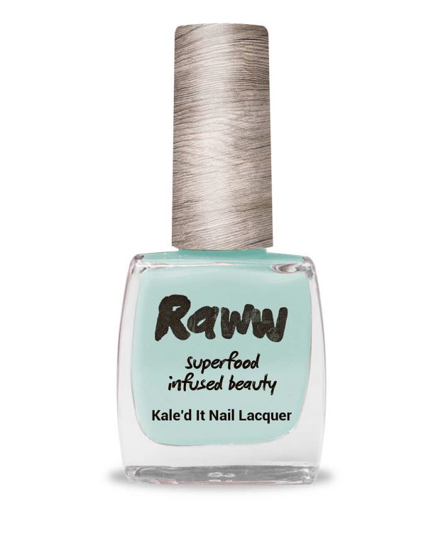 RAWW brand Kale'd It Nail Lacquer in the shade of It's Mint To Be