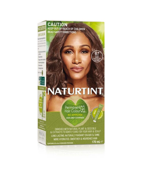 Naturtint - Natural Permanent Hair Colour 6.7 Dark Chocolate Blonde front package view