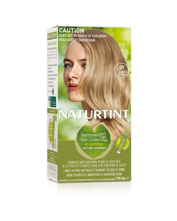 Naturtint - Natural Permanent Hair Colour 9N Honey Blonde front package view