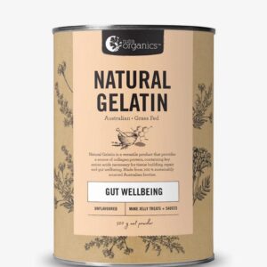 Nutra Organics Natural Gelatin 500 gram container