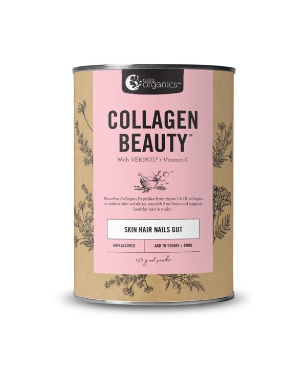 Nutra Organics Collagen Beauty unflavoured 450 grams