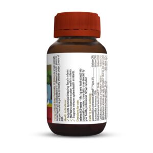 Herbs of Gold - Baby Probiotic 12 Billion right view of a 50 gram bottle