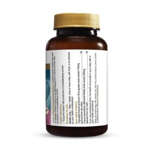 Herbs of Gold - Breastfeeding Support right view of a 60 tablet bottle