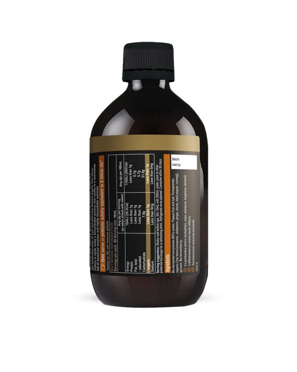 Herbs of Gold – Culture - Chai rear view of a 500 ml bottle