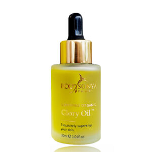 Eco Tan Glory Oil product photo of their 30ml size bottle.