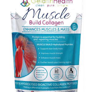 Gelatin Health Muscle Build Collagen in a 1 Kg package